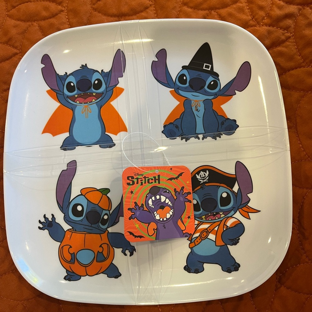 Stitch plastic plates